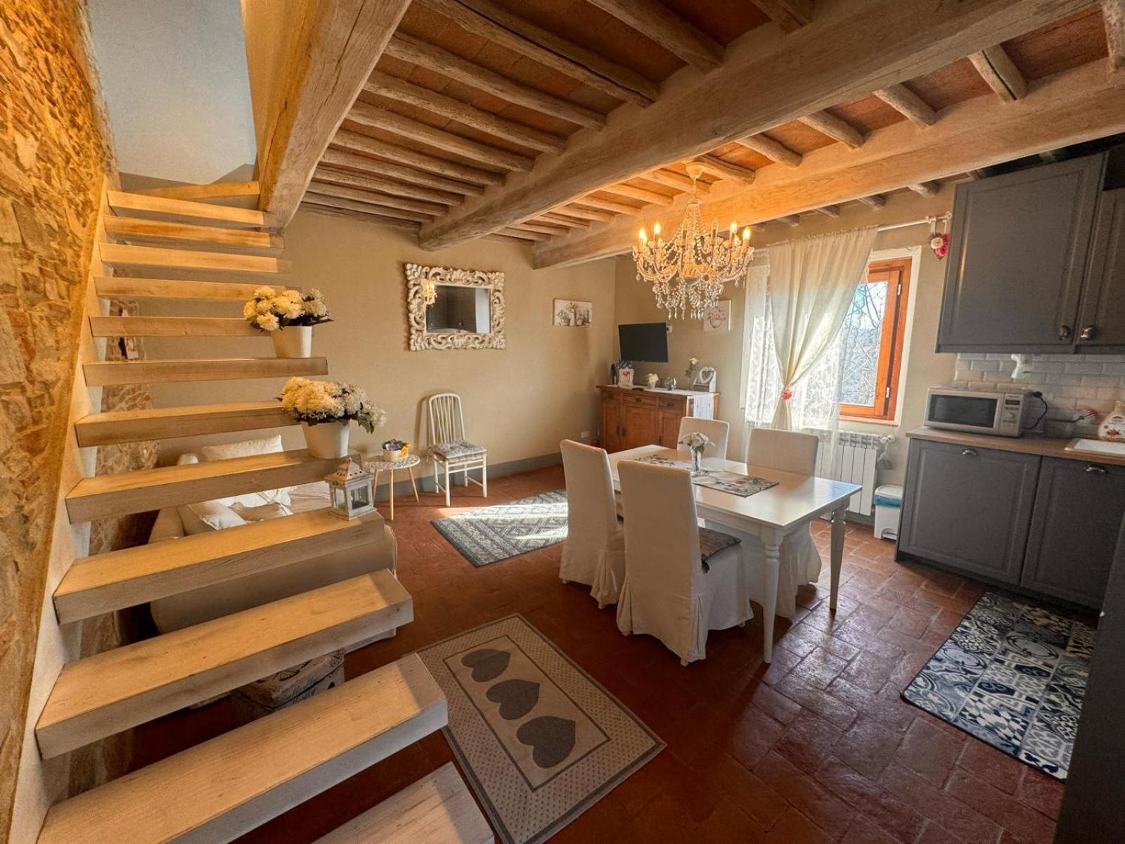 Dolce Cuore Luxe Apartment Chianti Florence Male Romantyczne Mieszkanie San Donato in Poggio Exterior photo